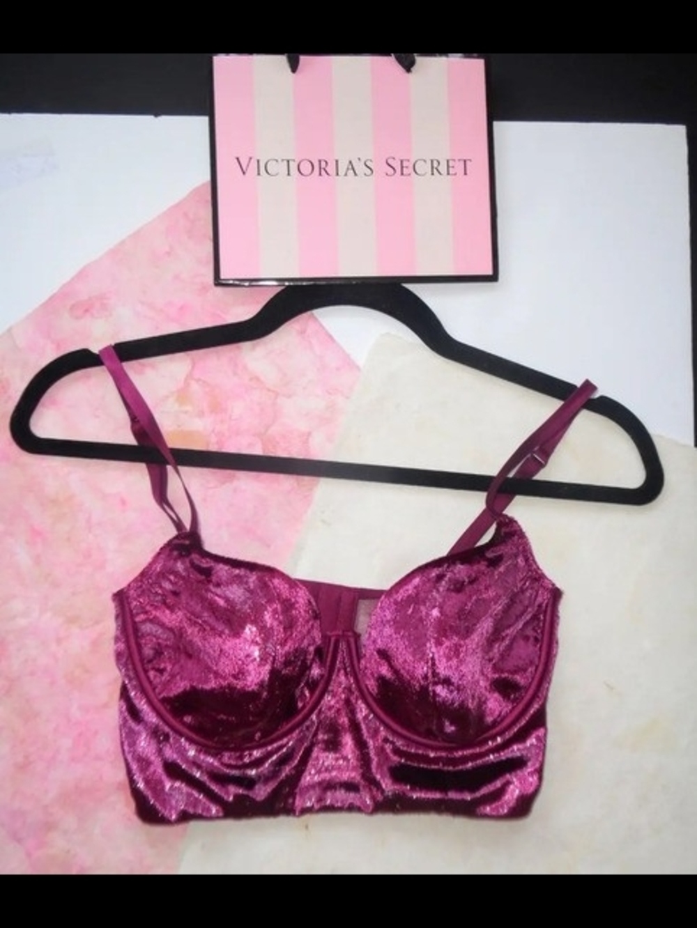 Victoria's Secret Velvet Very Sexy Balconette Bra